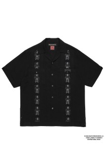 DEATH ROW RECORDS / CUBA SHIRT S/S / BLACK (DEATHROW-WM-OC02)