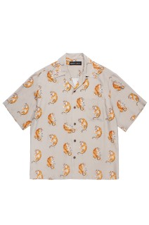TIM LEHI / HAWAIIAN SHIRT S/S ( TYPE-2 ) / GRAY (26SS-WMS-HI04)