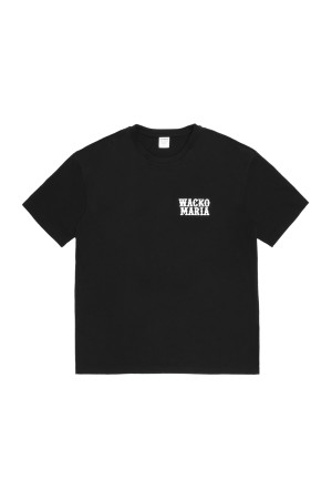 WASHED HEAVY WEIGHT CREW NECK T-SHIRT ( TYPE-7 ) / BLACK (26SS-WMT-WT08)