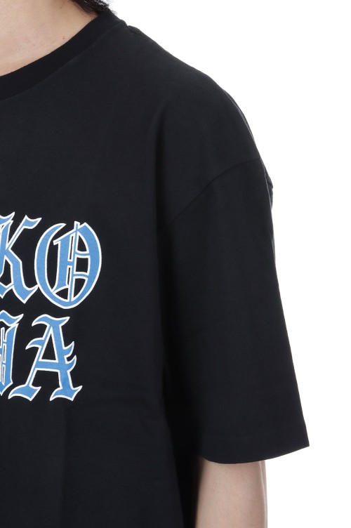 WASHED HEAVY WEIGHT CREW NECK T-SHIRT ( TYPE-12 ) / BLACK (26SS