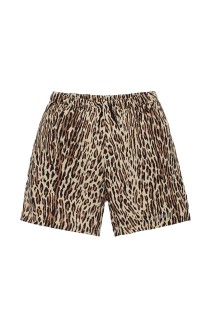 LEOPARD COMFY SHORTS / BEIGE (26SS-WMP-NA02)