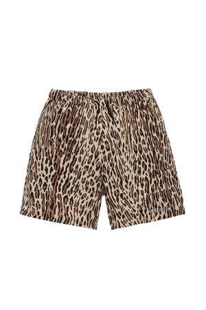 LEOPARD COMFY SHORTS / BEIGE (26SS-WMP-NA02)