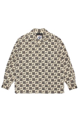 WOLF'S HEAD / 50'S SHIRT L/S ( TYPE-1 ) / ONE (WOLFSHEAD-WM-OC13)