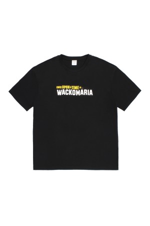 WASHED HEAVY WEIGHT CREW NECK T-SHIRT ( TYPE-5 ) / BLACK (26SS-WMT-WT06)