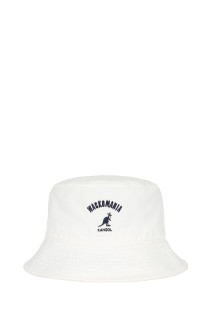 KANGOL / WASHED BUCKET / WHITE (26SS-WMA-HA01)