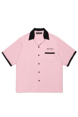 SWITCHING SHIRT S/S ( TYPE-2 ) / PINK (26SS-WMS-OC08)