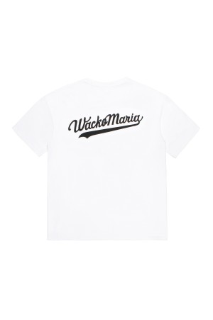 WASHED HEAVY WEIGHT CREW NECK T-SHIRT ( TYPE-6 ) / WHITE (26SS-WMT-WT07)