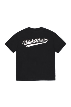 WASHED HEAVY WEIGHT CREW NECK T-SHIRT ( TYPE-6 ) / BLACK (26SS-WMT-WT07)