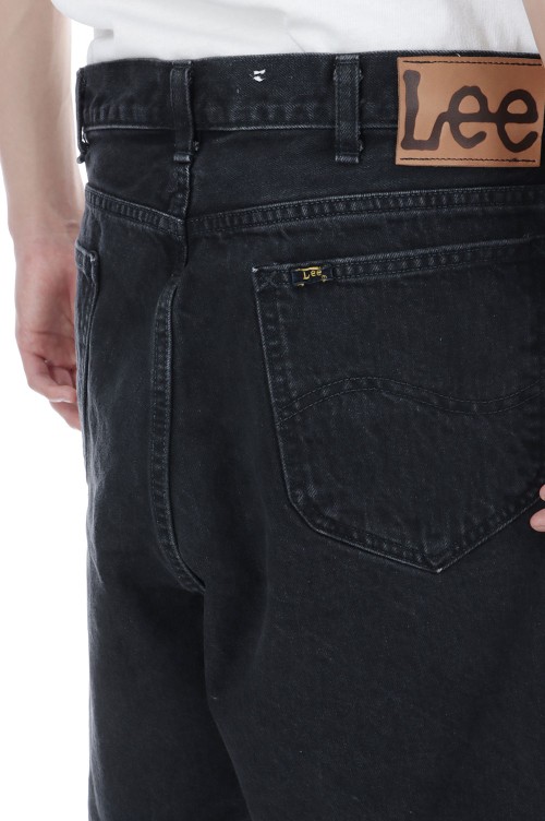 Lee / DENIM SHORT TROUSERS / BLACK (26SS-WMP-LE01) | セレクト