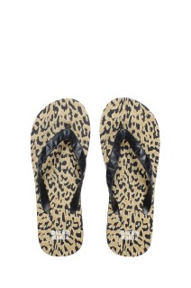 HAYN / LEOPARD BEACH SANDALS / BROWN (WMGP-HAYN-BS19)