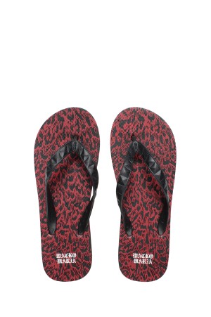 HAYN / LEOPARD BEACH SANDALS / BROWN (WMGP-HAYN-BS19)
