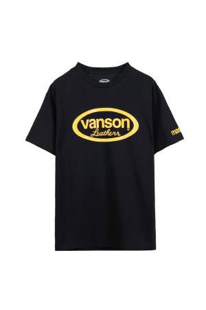VANSON × MASSES T-SHIRT SS / BLACK