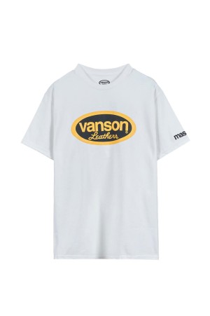 VANSON × MASSES T-SHIRT SS / WHITE