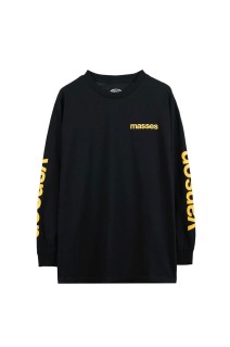 VANSON × MASSES T-SHIRT LS / BLACK