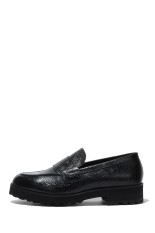 TANK SOLE LOAFERS (K027) - BLACK PAISLEY
