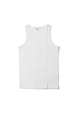 Panel Ribbed Tanktop - WHITE (110C)