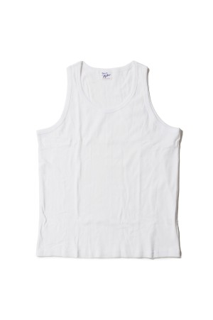 Panel Ribbed Tanktop - WHITE (140C)