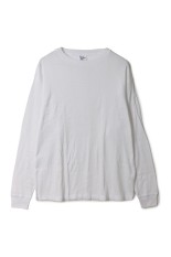 Panel Ribbed L/S Tee - WHITE (142C)