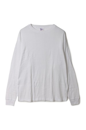 Panel Ribbed L/S Tee - WHITE (142C)