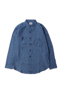 Y1942 CHAMBRAY SHIRT - INDIGO (602-261-01)
