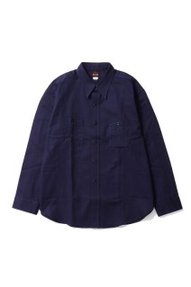 Y1944 HBT SHIRT - NAVY (602-261-03)
