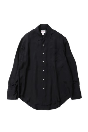 Ash Fade Cupro Shirt - BLACK (G16SH047)