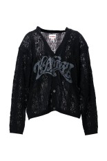 Distressed Border Mohair Sweater - BROWN (G15PO071) | セレクト