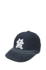 KAMIYA CA4LA カミヤ　24AW Distressed Cap CA4LA x KAMIYA KMY Distressed Cap - BLACK (G15CA101) | セレクト