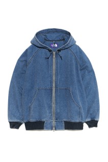 PLAS Indigo Field Parka - Indigo Bleach (N26SA002)