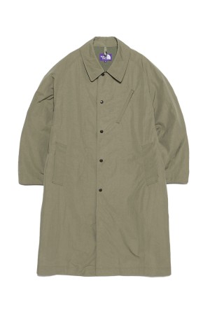 Brushed Weather Field Soutien Collar Coat - Khaki (N26SB017)