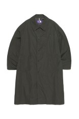 Brushed Weather Field Soutien Collar Coat - Asphalt Gray (N26SB017)