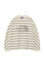 Field Long Sleeve Striped Tee - Stone (N26ST027)