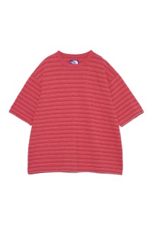 Garment Dyed Jacquard Field Tee - Red (N26SH039)