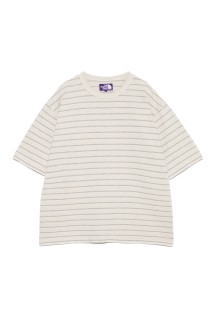 Garment Dyed Jacquard Field Tee - Red (N26SH039)