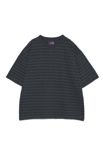 Garment Dyed Jacquard Field Tee - Red (N26SH039)