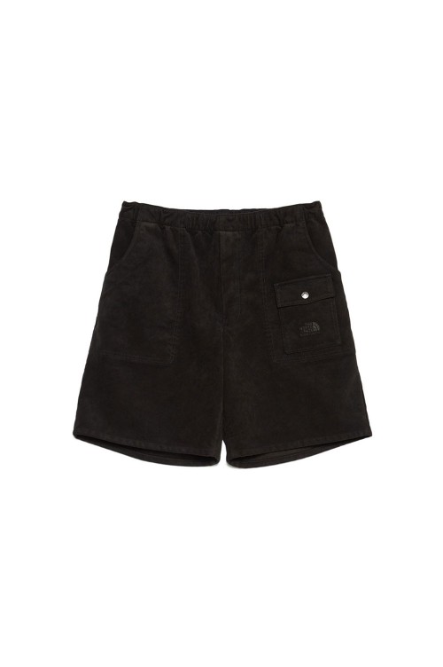 Synthetic Leather Field Shorts - Black (N26SD043) | セレクト