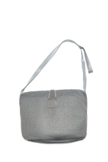 Mesh Field Shoulder Bag - Asphalt Gray (N26SU046)