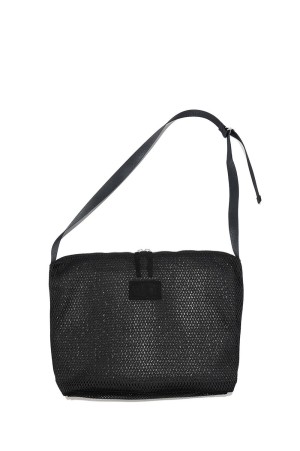 Mesh Field Shoulder Bag - Black (N26SU046)