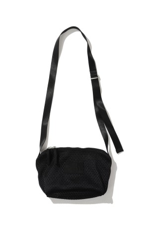 Mesh Field Small Shoulder Bag - Black (N26SU047)