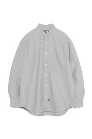 Button Down Field Shirt - Asphalt Gray (N25FG060)