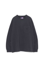 8oz Field Long Sleeve Pocket Tee - Asphalt Gray (N25FT063)