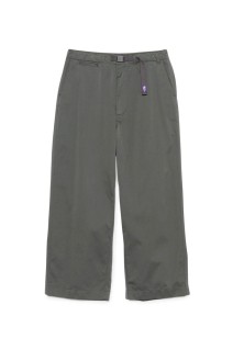 Chino Wide Straight Field Pants - Asphalt Gray (N25SC093)