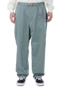 Chino Wide Tapered Field Pants - Light Sage (N24FC076)