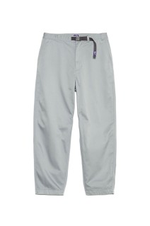 Chino Wide Tapered Field Pants - Light Gray (N24FC076)