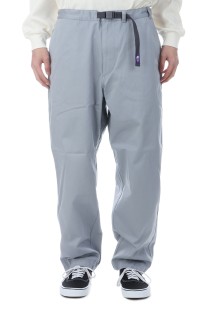 Chino Wide Tapered Field Pants - Light Gray (N24FC076)