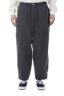 Ripstop Wide Cropped Field Pants - Asphalt Gray (N25SC106)