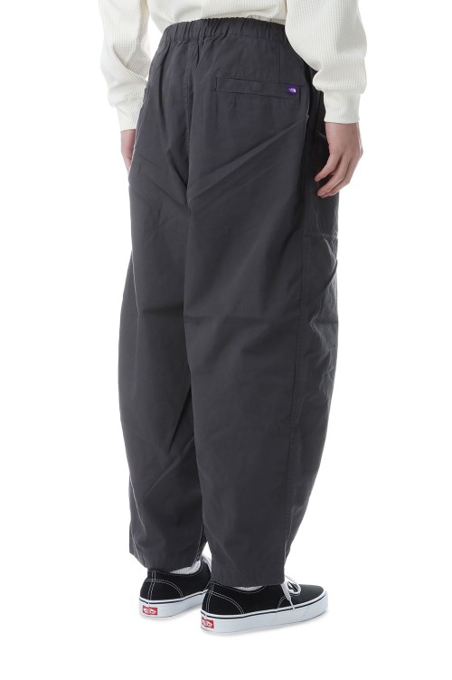 Ripstop Wide Cropped Field Pants - Asphalt Gray (N25SC106