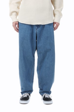 Denim Wide Tapered Field Pants - Indigo Bleach (N25FC068)
