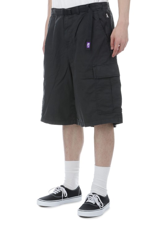 Ripstop Field Cargo Shorts - Black (N26SD073) | セレクトショップ