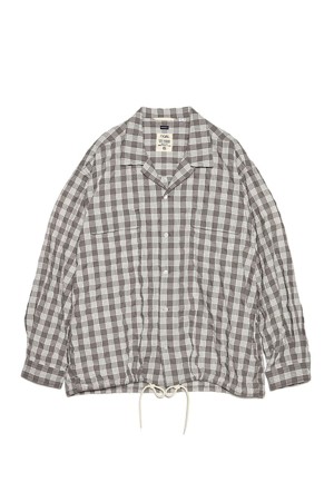 Palaka Check Shirt - Gray (S26SG012)